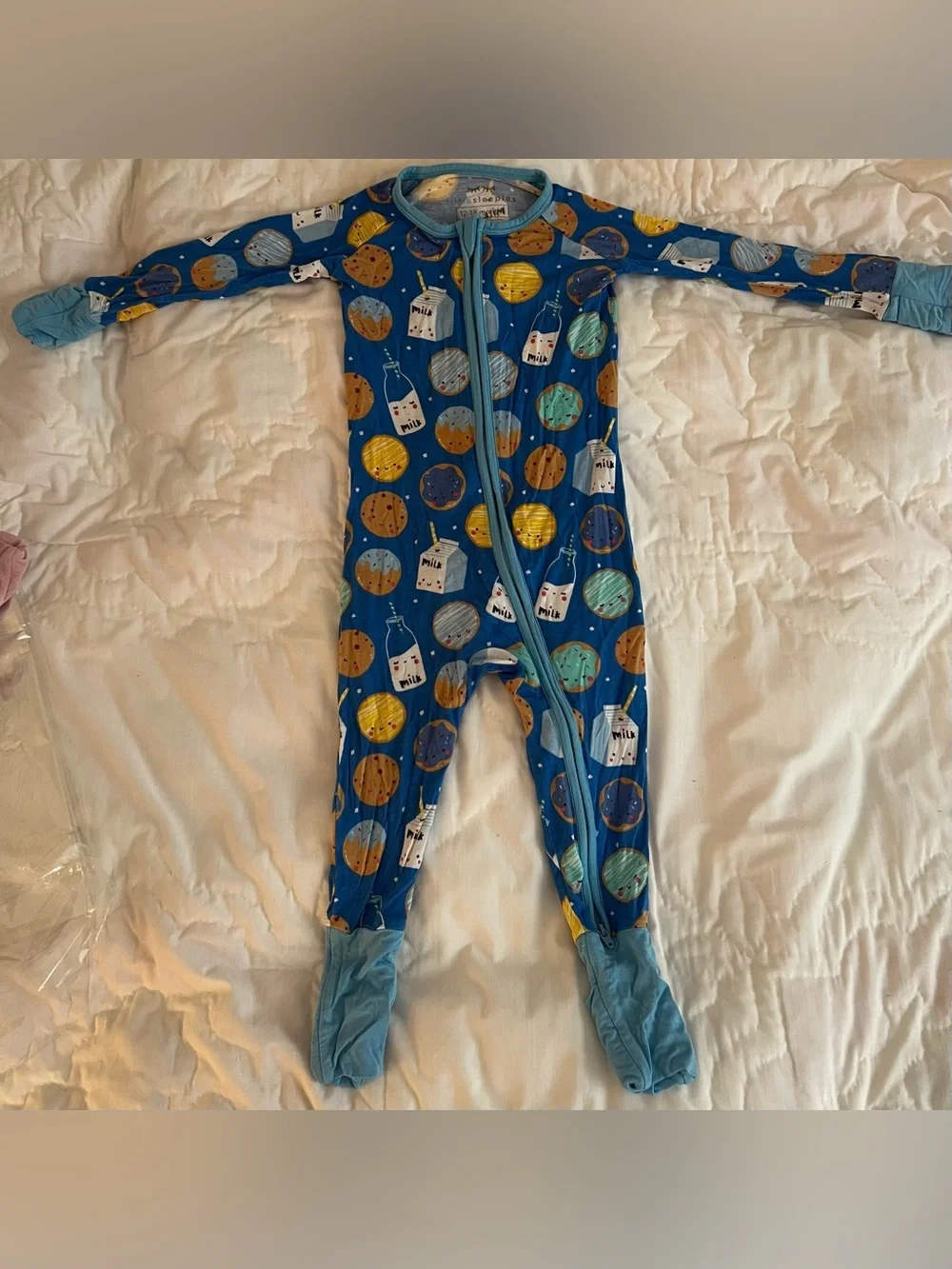Little Sleepies - Cookies and Milk Zippy